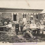 Fotokarte 1.WK Deutsche Soldaten Res.-Fuss.-Art.-Regt.10 Westfront