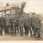 Fotokarte 1.WK deutsche Soldaten 192.Inf.-Regt.bei Sissonne Frankreich