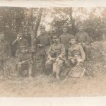 Fotokarte 1.WK Deutsche Soldaten Fernsprech-Trupp Feldtelefon Verdun Frankreich