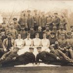 Fotokarte 1.WK EK-2 Verleihung im Lazarett St. Marienwörth Bad Kreuznach