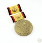 DDR Medaille hervorragende Leistungen Volkswirtschaftsplanung Gold Bartel 288b
