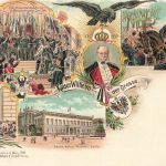 AK 1.WK Lebenschronik Kaiser Wilhelm der Große Patriotika Postkarte Litho