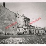 zerstörte Fabrik nach Sturmangriff in Schkloff Ostfront