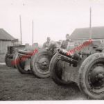 erbeutete russische Regimentskanone M1927 in Schkloff Ostfront