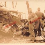 Deutscher LKW VOMAG Unfall bei Cherbourg Frankreich