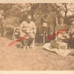 Deutsche Soldaten Rast bei Cherbourg Frankreich