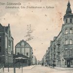 AK Ober-Schöneweide Luisenstraße Ecke Frischenstraße Rathaus Berlin Postkarte
