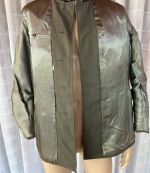 DDR NVA Offizier Uniformjacke 1966 schwarzer Kragen Größe 50