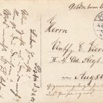 Fotokarte 1.WK Portrait deutscher Soldat Musiker mit Säbel in Posen