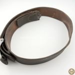 Hitlerjugend (Hj) Koppelschloss M4/39 Zinkausführung mit Riemen