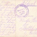 AK 1.WK Wir Barbaren Geteilte Freude Soldaten Frau 1916 gelaufen Patriotika