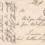 AK 1.WK Spruchkarte Von uns die Tat! Reichsfahne 1915 Patriotika Postkarte