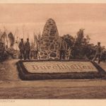 AK 1.WK Gedenkstein in Lowitsch Polen ungelaufen Patriotika Postkarte