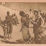 AK 1.WK Jung Afrika wird geimpft Kolonial-Krieger-Spende Patriotika Postkarte