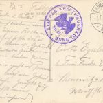 AK 1.WK Polnische Typen Typy polskie Portrait 1915 gelaufen Patriotika Postkarte