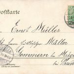 AK 1.WK Kaiser und König Wilhelm II Berlin 1904 gelaufen Patriotika Postkarte