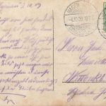 Fotokarte 1.WK Soldaten mit Pfeife Schießplatz Hagenau