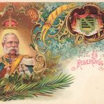 AK 1.WK 25 Jahre Jubiläum König Albert von Sachsen Patriotika Postkarte