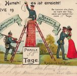 AK Reserve hat Ruh Rekruten Bruno Buerger u. Ottillie No 7075 1905 Postkarte