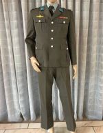 DDR NVA LSK Luftstreitkräfte Uniform Offizier Hauptmann Absolventenabzeichen