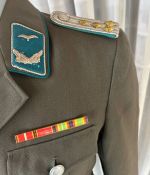DDR NVA LSK Luftstreitkräfte Uniform Offizier Hauptmann Absolventenabzeichen