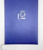 DDR Urania Urkunde + Berufung Vorsitzender der Militärpolitik 1979