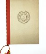 DDR NVA Urkunde treue Dienste in der NVA Silber 1973 Oberleutnant