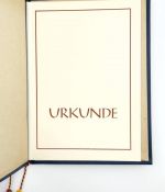 DDR FDJ Urkunde Arthur Becker Medaille Bronze 1969