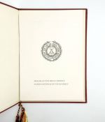 DDR NVA Urkunde Medaille für treue Dienste in der NVA Silber 1983 Hauptmann