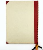 DDR NVA Urkunde Medaille für treue Dienste in der NVA Bronze 1.3.1957 Leutnant