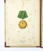 DDR DVP Urkunde Volkspolizei treue dienste Stufe III 1955 Dresden VP-Meister