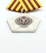 DDR NVA Kampforden für Verdienste am Volk Silber ohne Spange