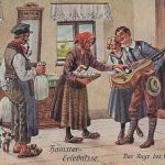 AK 1.WK Hamster Erlebnisse Das Auge des Gesetzes wacht A. Thiele 1918 Patriotika