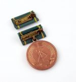 DDR Abzeichen für Hervorragende Leistungen Land und Forstwirtschaft Bronze