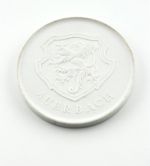 DDR Medaille Porzellan 700 Jahre Auerbach im Vogtland 1282-1982 weiß