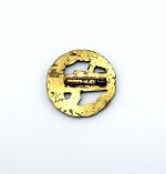 DDR Leistungsabzeichen der Grenztruppen Anstecker goldfarben