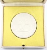 Meissner Porzellan Medaille 20 Jahre Volkseigener Einzelhandel