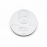 Meissner Porzellan Böttger Steinzeug 1707-2007 weiß