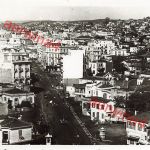 Hauptstrasse Blick in die Stadt Saloniki Griechenland