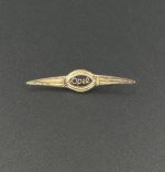 Brosche Opel Auge Abzeichen schwarz