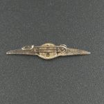 Brosche Opel Auge Abzeichen schwarz