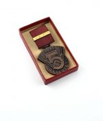DDR Aktivist des Fünfjahresplan bronzefarben Bandspange 1952