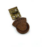 DDR Aktivist des Fünfjahresplan bronzefarben Bandspange 1952