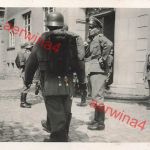 Deutsche Soldaten an Kaserne vor Übung Karlsruhe