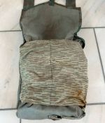 DDR NVA Gasmaskentasche Blumentarn 60er Jahre