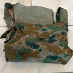 DDR NVA Gasmaskentasche Blumentarn 60er Jahre