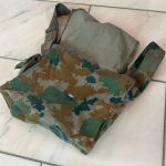 DDR NVA Gasmaskentasche Blumentarn 60er Jahre