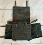 DDR NVA Sturmgepäcktasche 1. Teil Blumentarn 60er Jahre