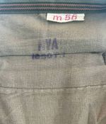 DDR NVA LSK Luftstreitkräfte Uniform Hose Gr. m56 1979 mit Hosenträger