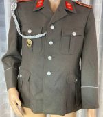 DDR NVA Fallschirmjäger Uniformjacke Filz Stabsgefreiter Gr. sk52 1983